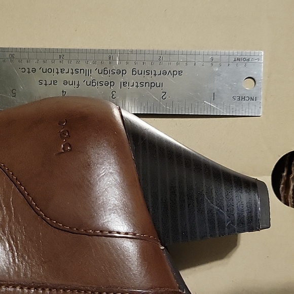 b.o.c Cassie dark brown tall leather boots - Picture 10 of 12